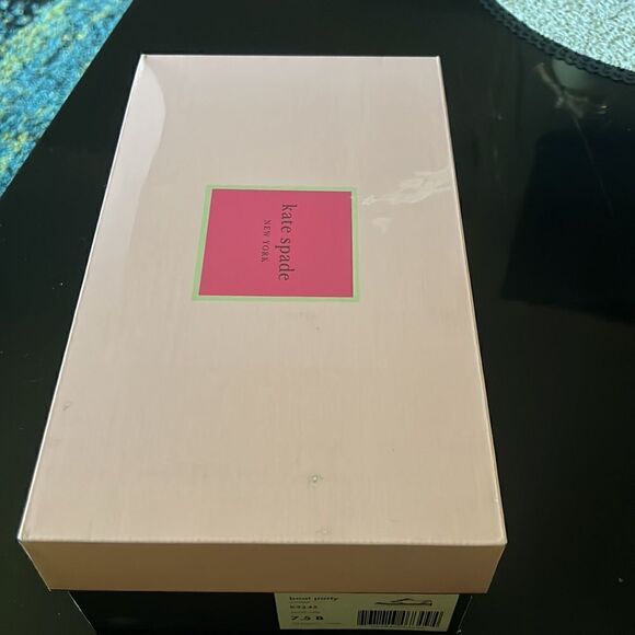 KATE SPADE espadrille lace sneakers coral rose 7.5 - Picture 13 of 13